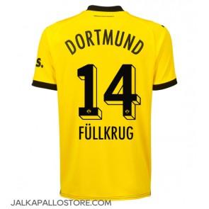 Borussia Dortmund Niclas Fullkrug #14 Kotipaita 2023-24 Lyhythihainen